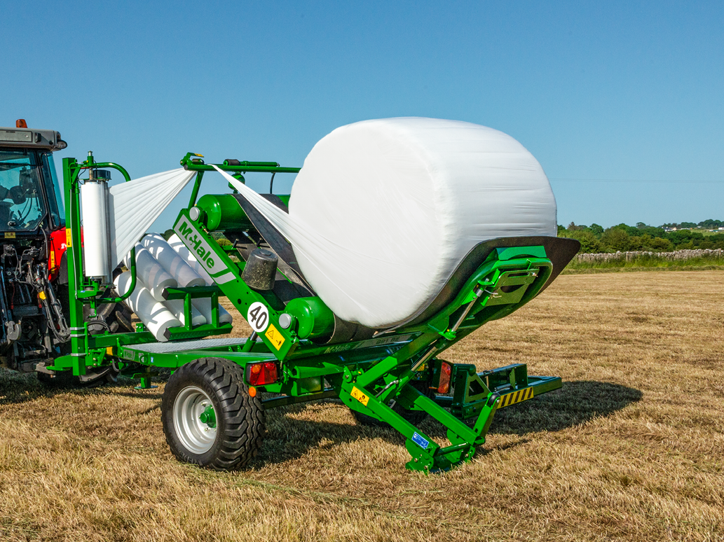 McHale 991 BC Trailed Round Bale Wrapper