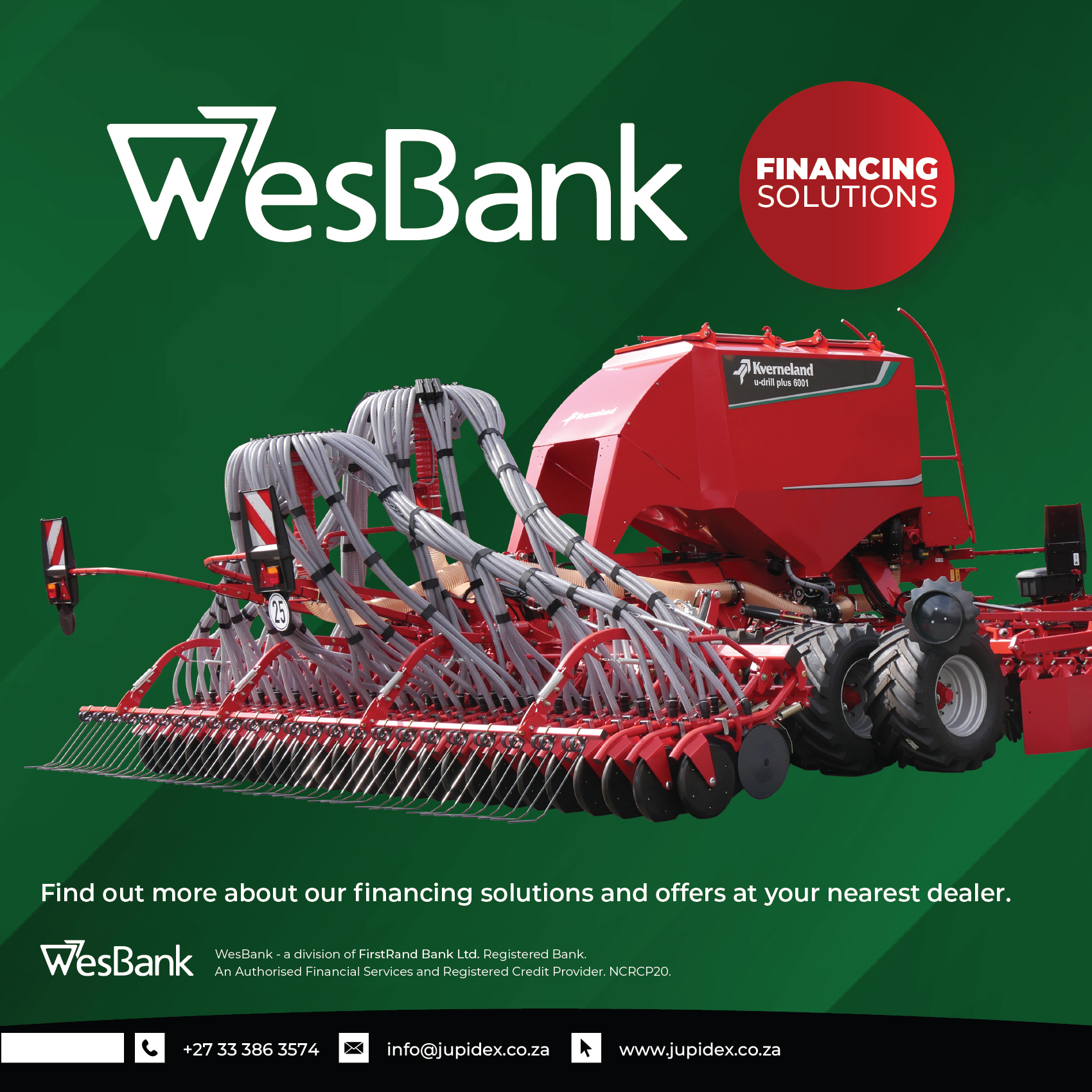 WesBank financing solutions