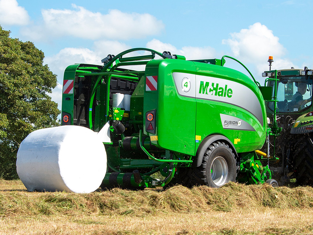 McHale Fusion 4 Pro Integrated Baler Wrapper